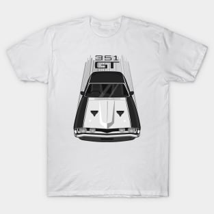 Ford Falcon XA GT 351 - Black and White T-Shirt